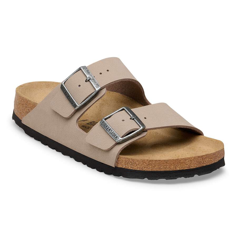 Arizona Birko-Flor Nubuck - Gray Taupe