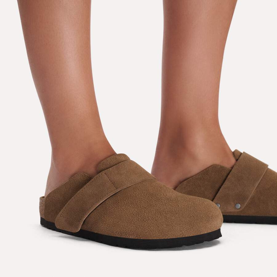 Loma Suede Leather - Dark Tea