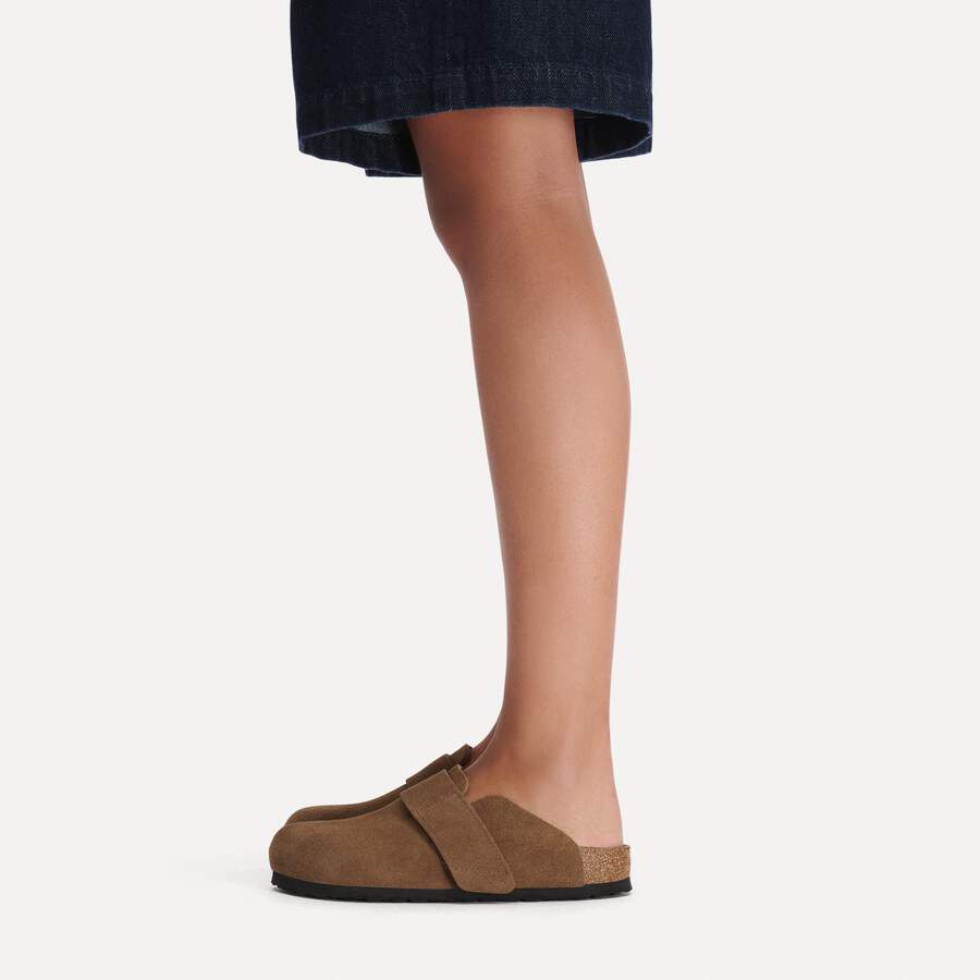 Loma Suede Leather - Dark Tea