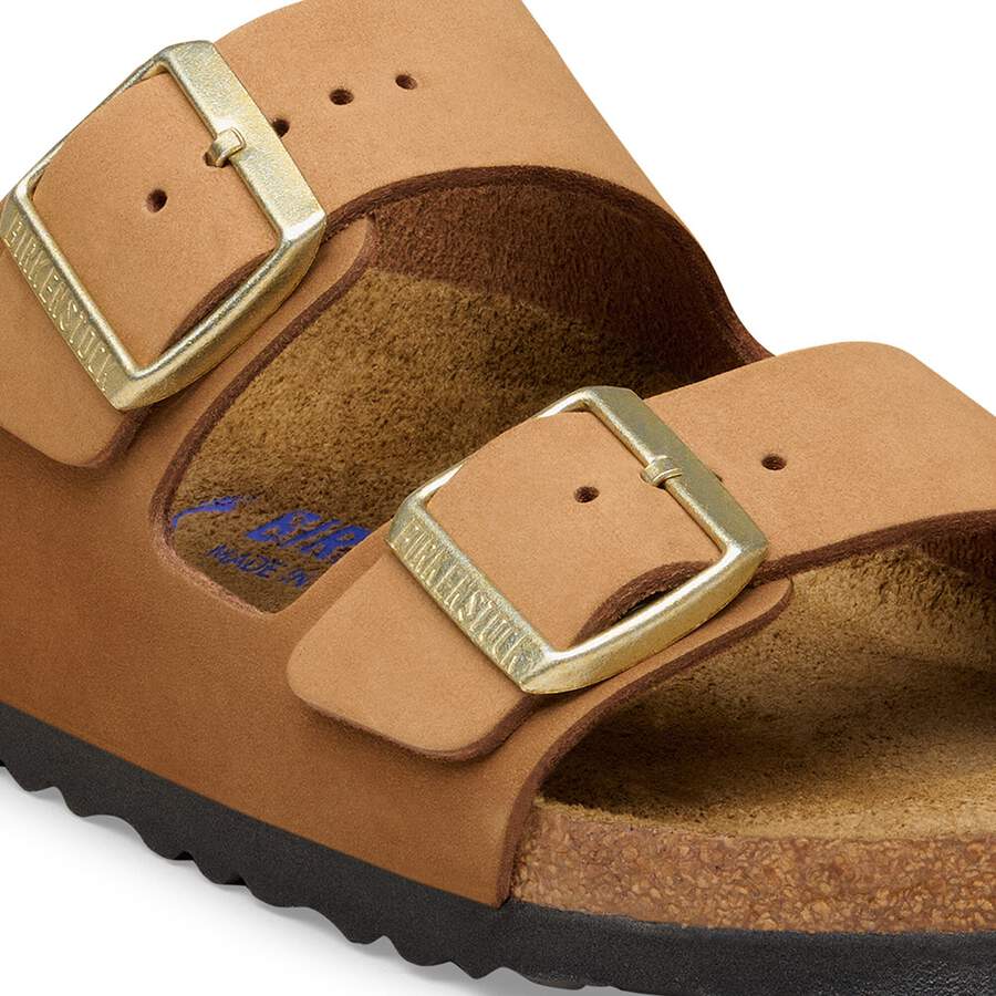 Arizona Soft Footbed Nubuck Leather - Mink