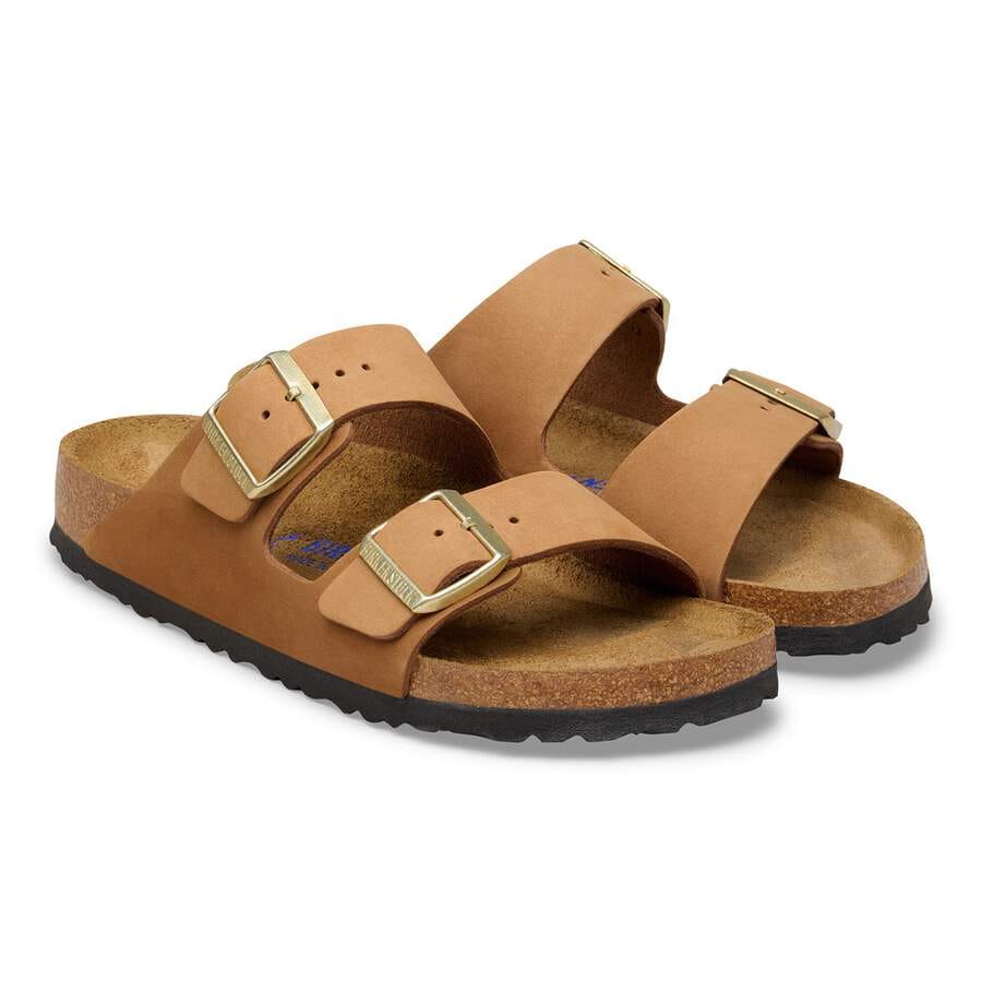 Arizona Soft Footbed Nubuck Leather - Mink