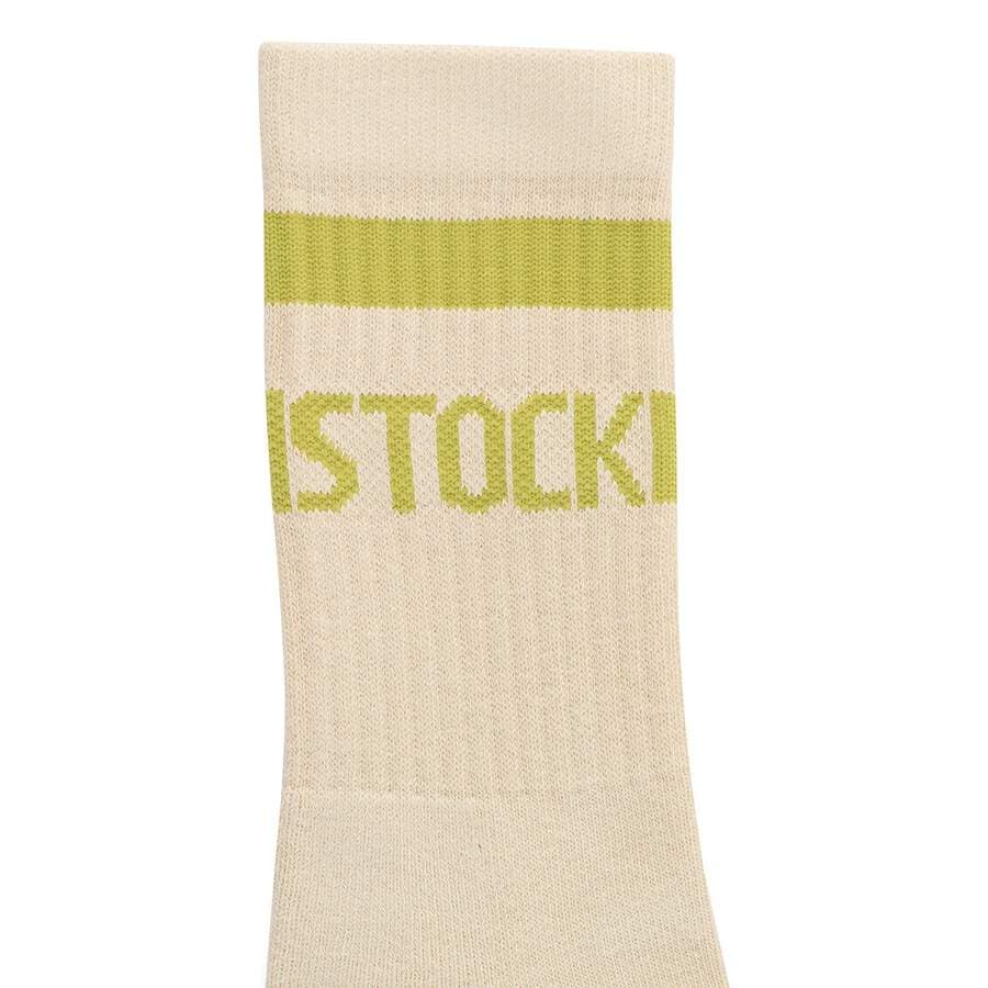 Cotton Tennis Socks Cotton/Polyamid/Elastane - Oatmeal/Archive Mid Green