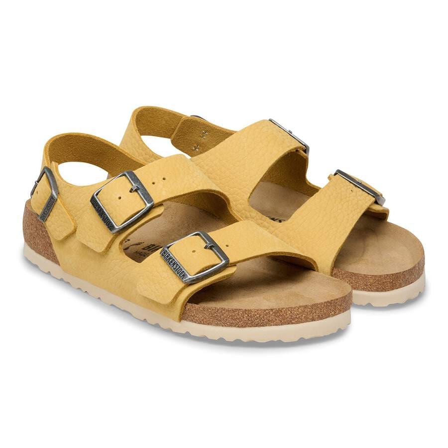 Milano Nubuck Leather - Archive Yellow