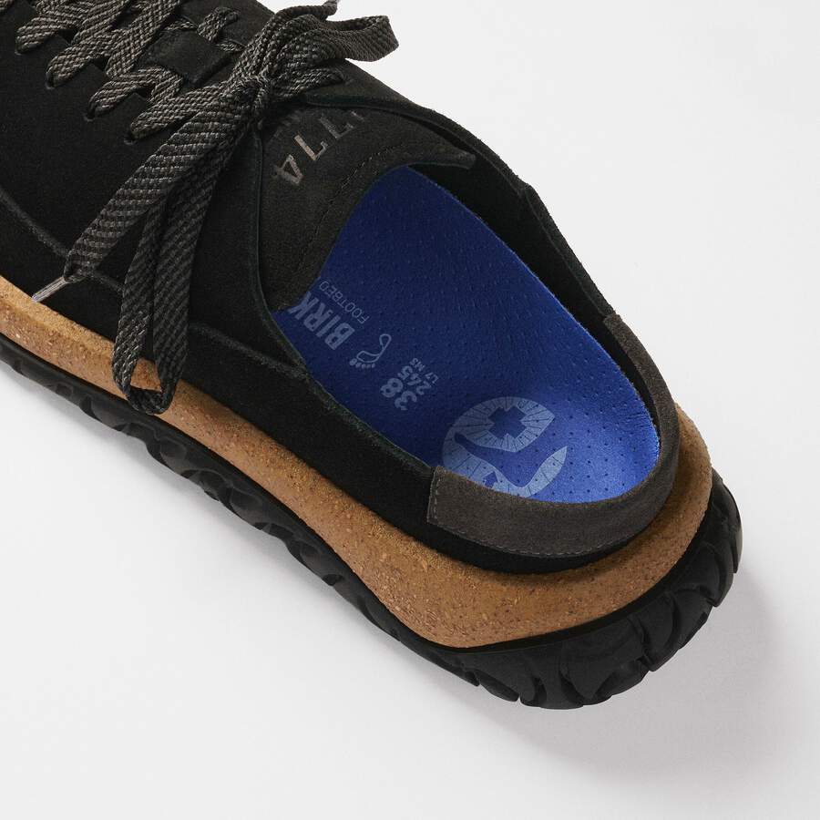 1774 Uerzell Suede Suede Leather - Black
