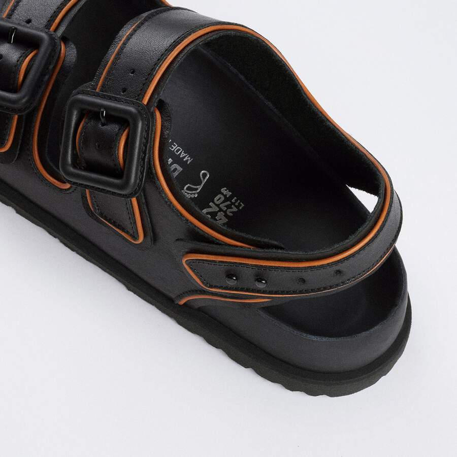 1774 Milano Leather Natural Leather - Black