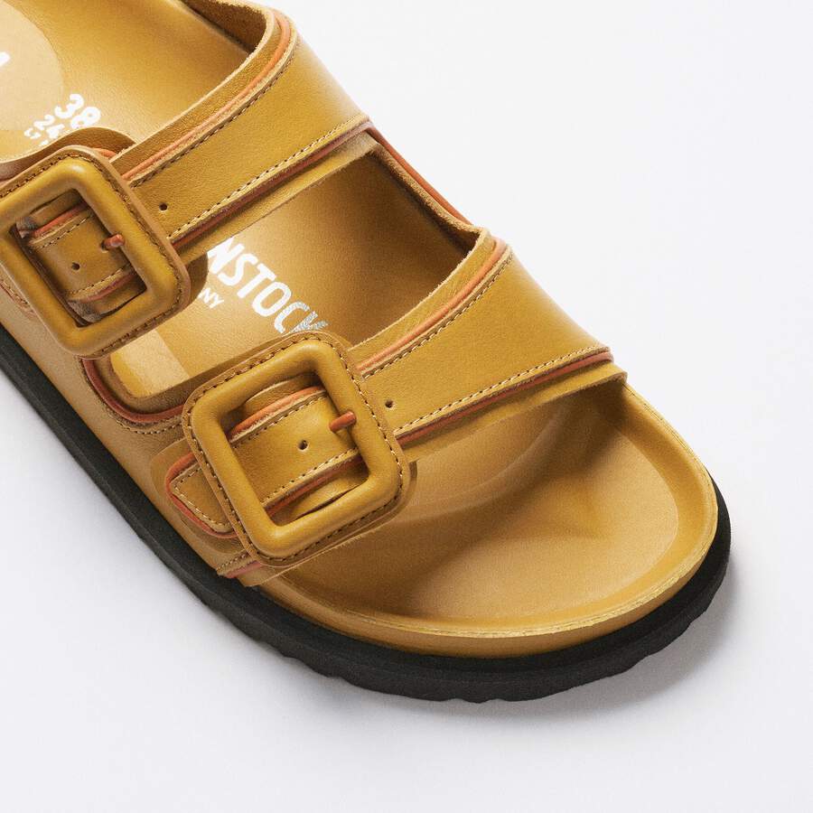 1774 Arizona Leather Natural Leather - Mustard Brown