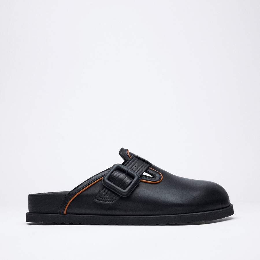 1774 Boston Leather Natural Leather - Black