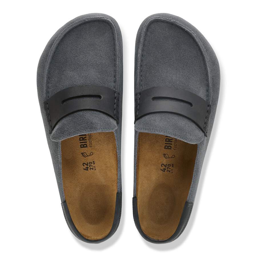 Naples Wrapped Mixed Leather - Charcoal