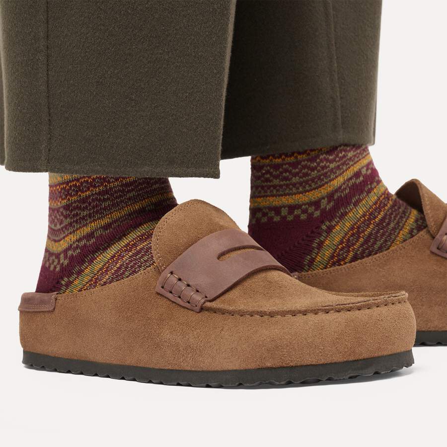 Naples Wrapped Mixed Leather - Dark Tea