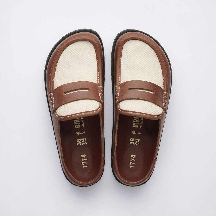 1774 Naples Canvas Natural Leather Oiled - Cinnamon Canvas