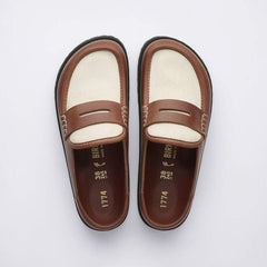 1774 Naples Canvas Natural Leather Oiled - Cinnamon Canvas