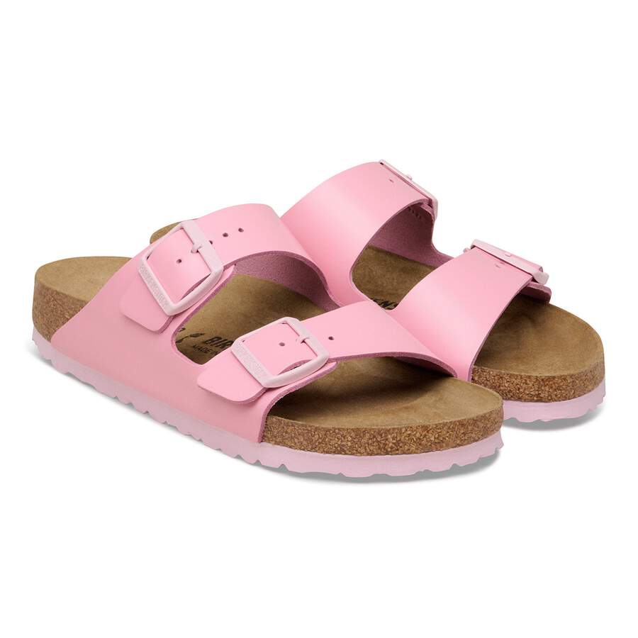 Arizona Natural Leather Patent - Fondant Pink