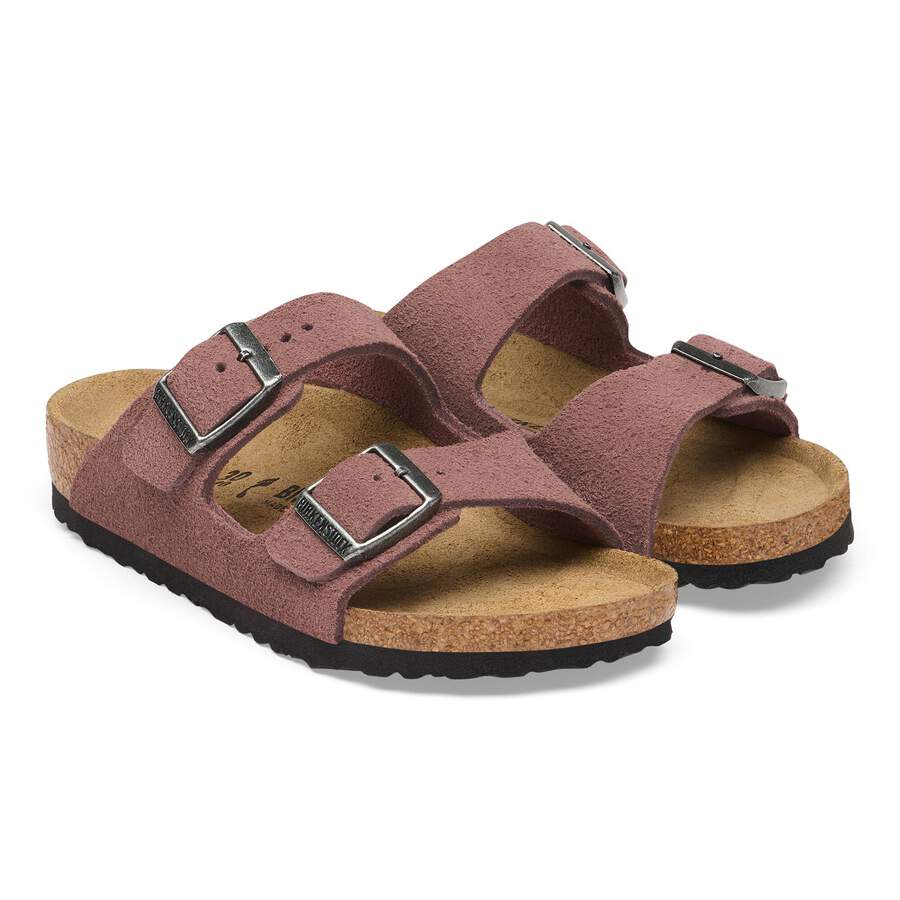 Arizona Kids Suede Leather - Pepper