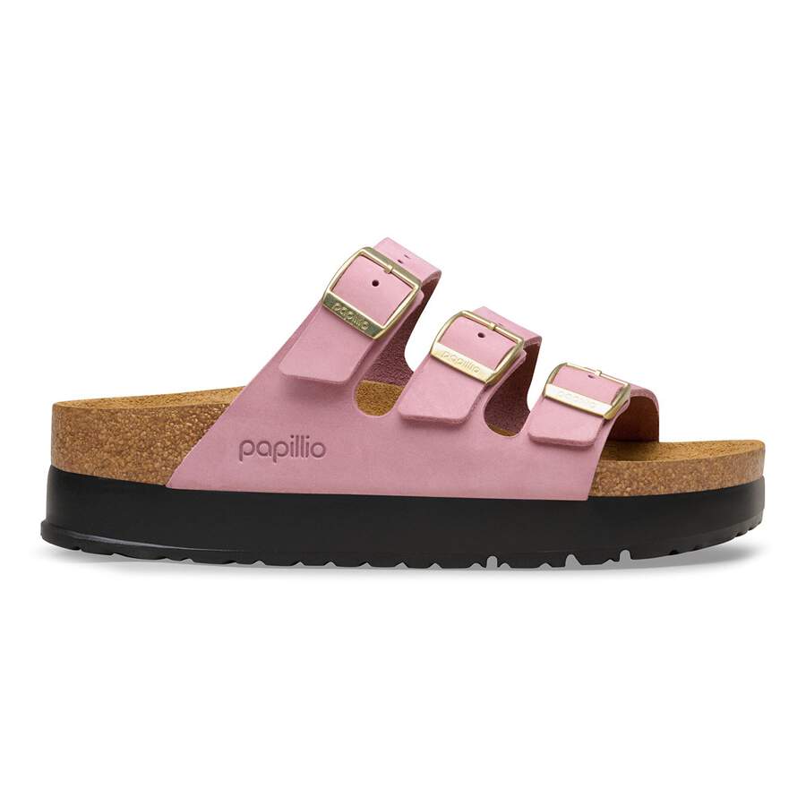 Florida Flex Platform Nubuck Leather - Orchid