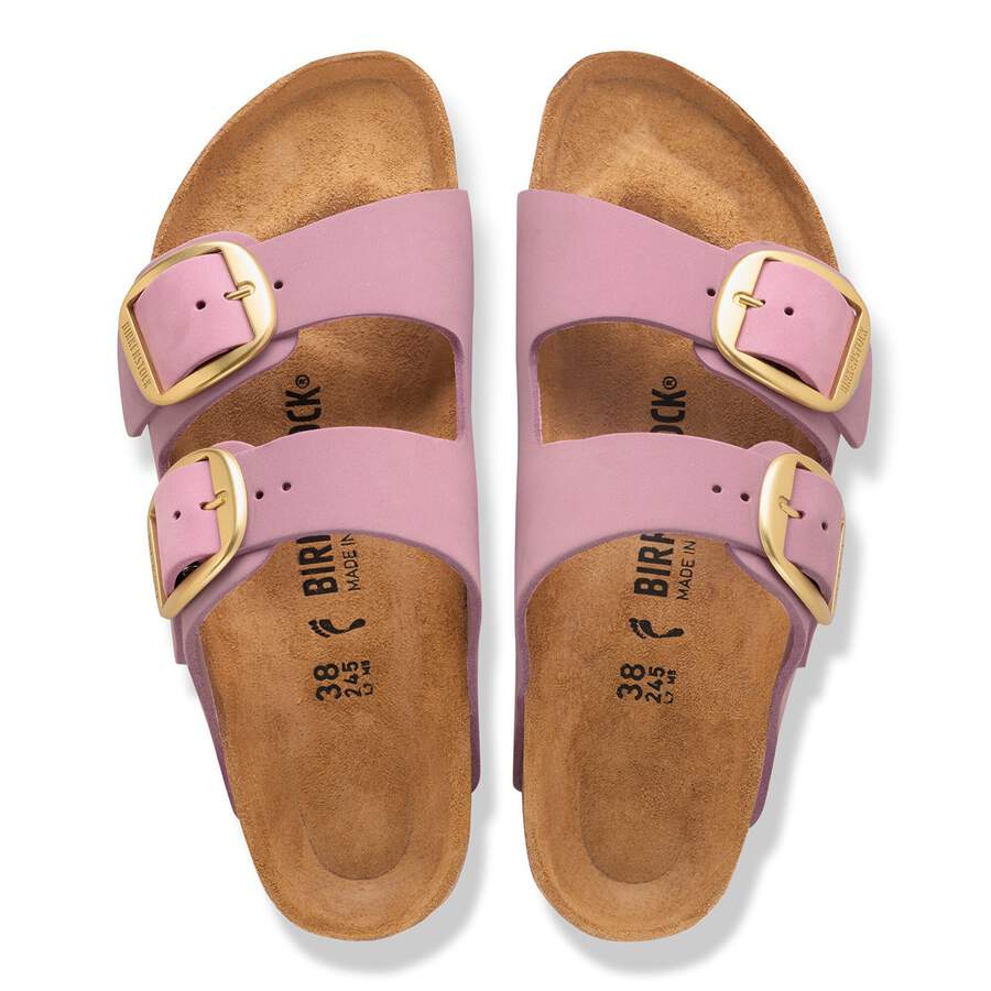 Arizona Big Buckle Nubuck Leather - Orchid
