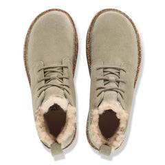 Uppsala Mid Shearling Suede Leather - Taupe