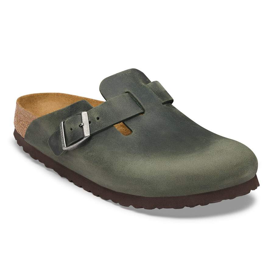 Boston Natural Leather Oiled - Thyme