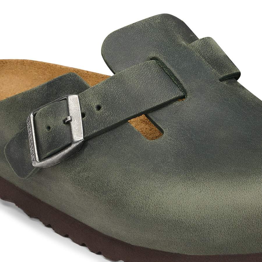 Boston Natural Leather Oiled - Thyme