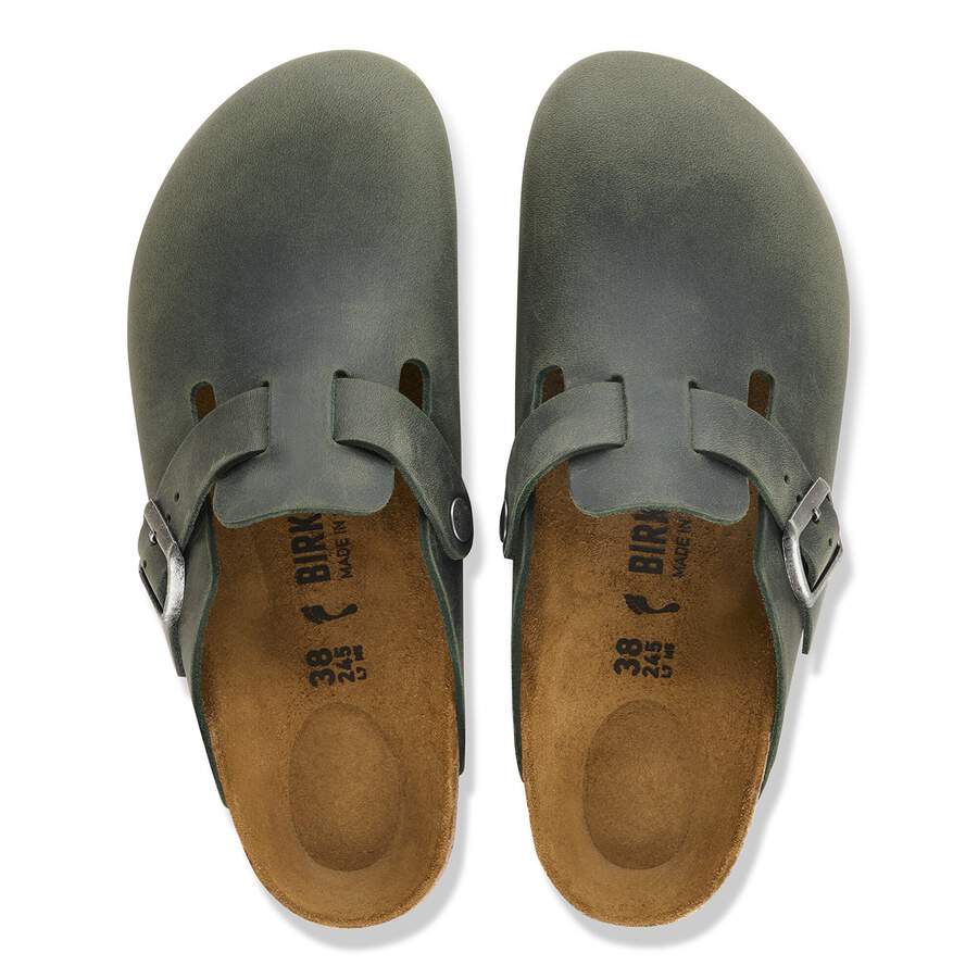 Boston Natural Leather Oiled - Thyme
