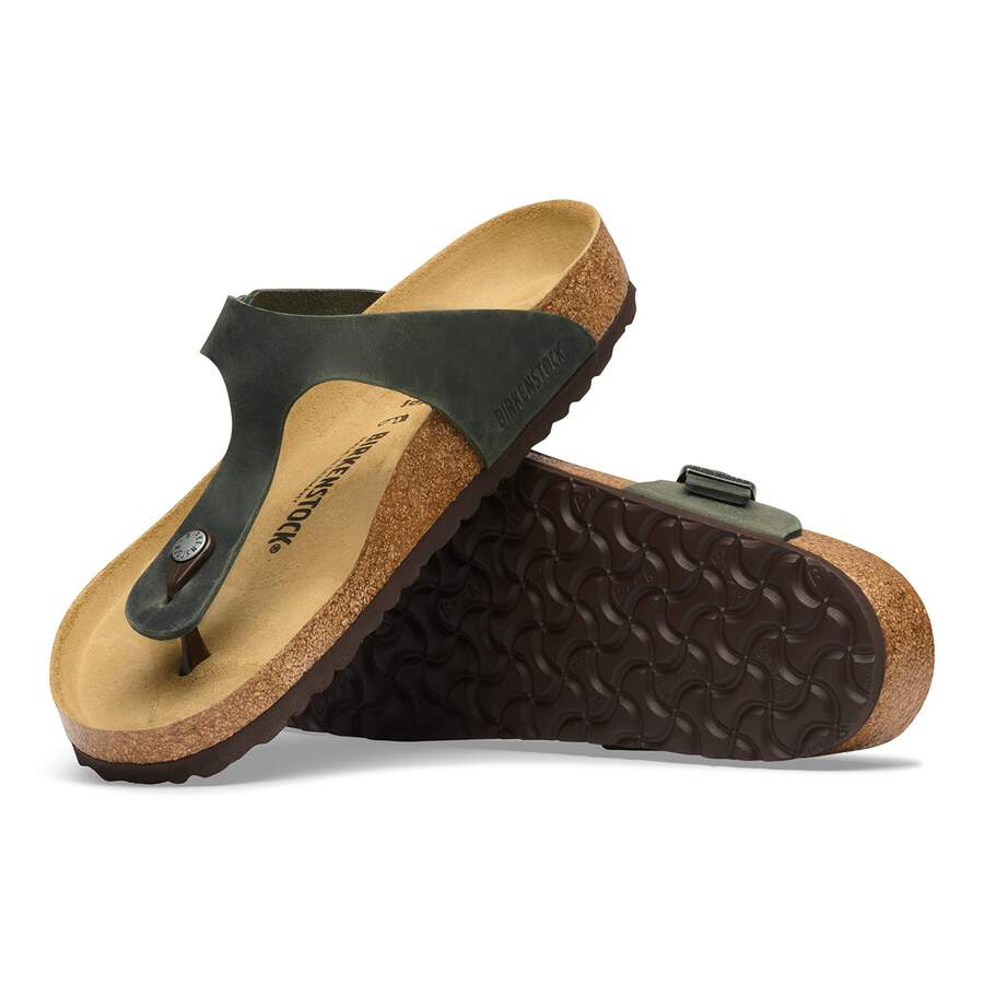 Gizeh Natural Leather Oiled - Thyme