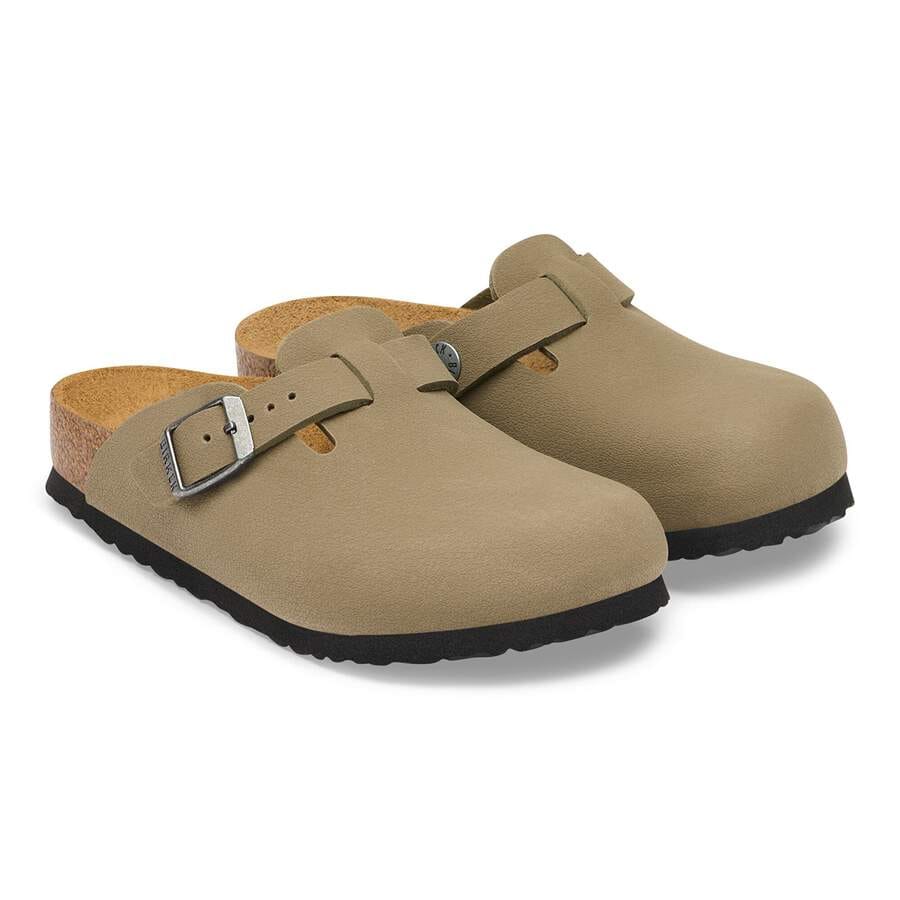 Boston Kids Birko-Flor Nubuck - Faded Khaki
