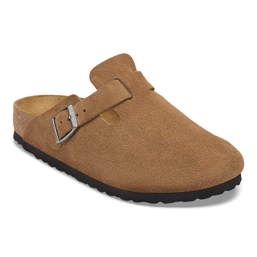 Boston Suede Leather - Dark Tea