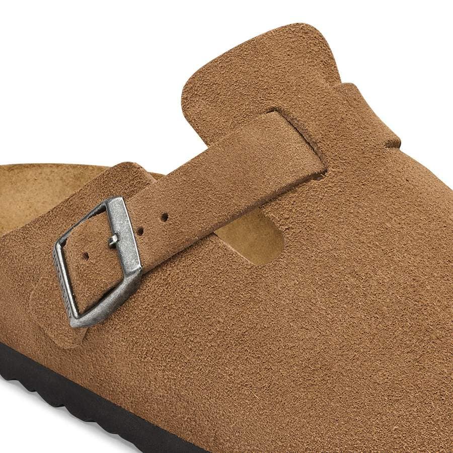 Boston Suede Leather - Dark Tea
