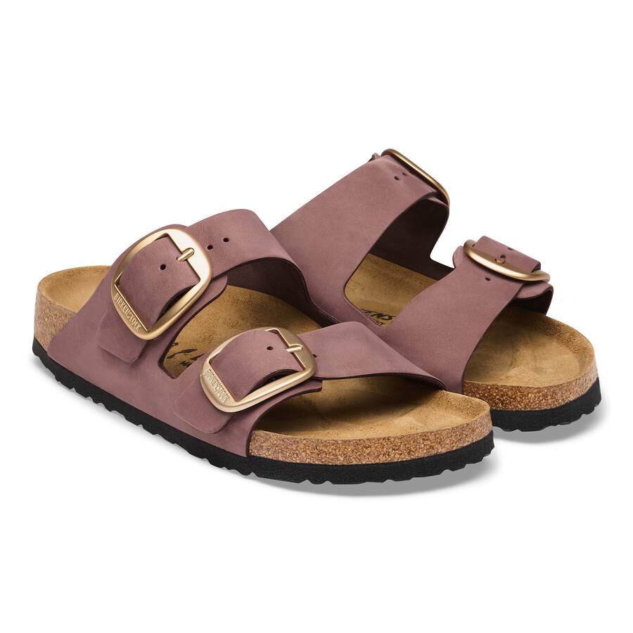 Arizona Big Buckle Nubuck Leather - Pepper