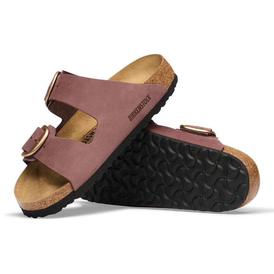 Arizona Big Buckle Nubuck Leather - Pepper