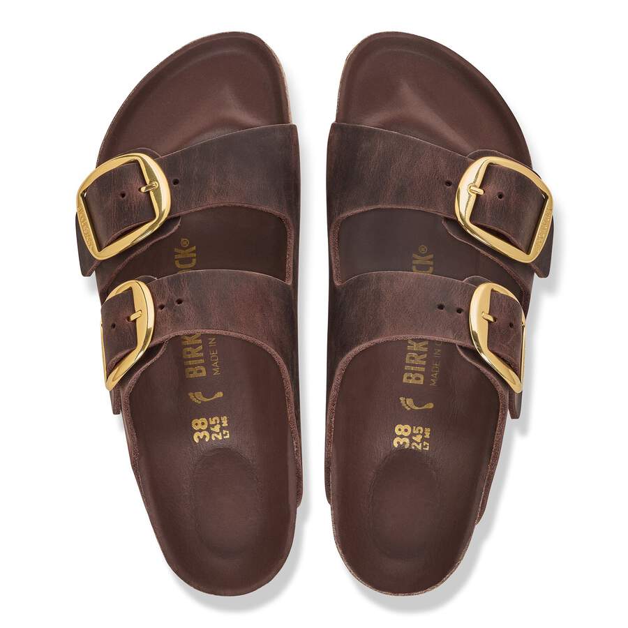 Arizona Big Buckle Natural Leather Oiled - Habana