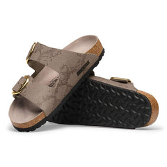 Arizona Big Buckle Synthetik - Python Gray Taupe