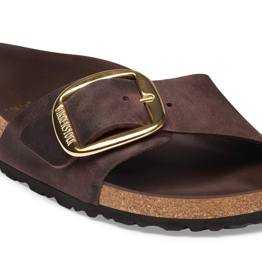 Madrid Big Buckle Natural Leather Oiled - Habana