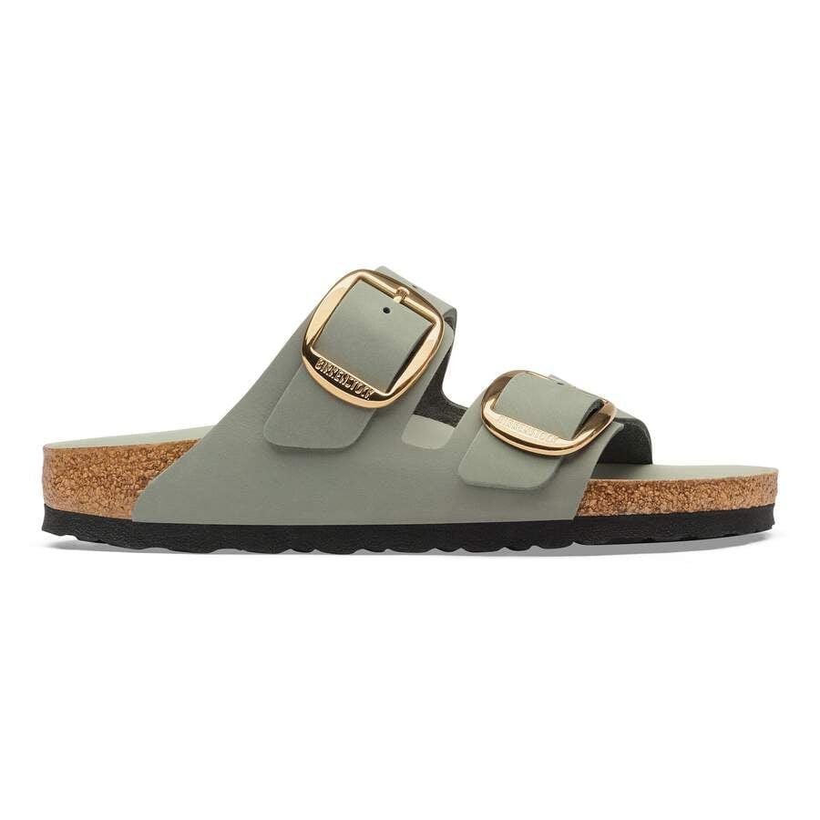 Arizona Big Buckle Natural Leather Oiled - Pure Sage