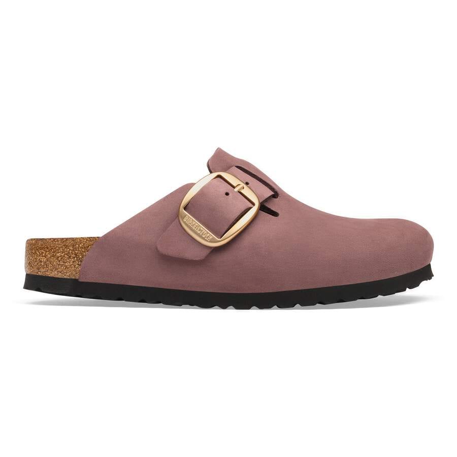 Boston Big Buckle Nubuck Leather - Pepper Tonal