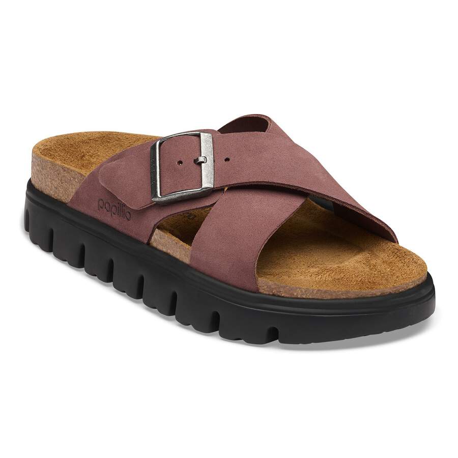 Siena PAP Chunky Suede Leather - Pepper