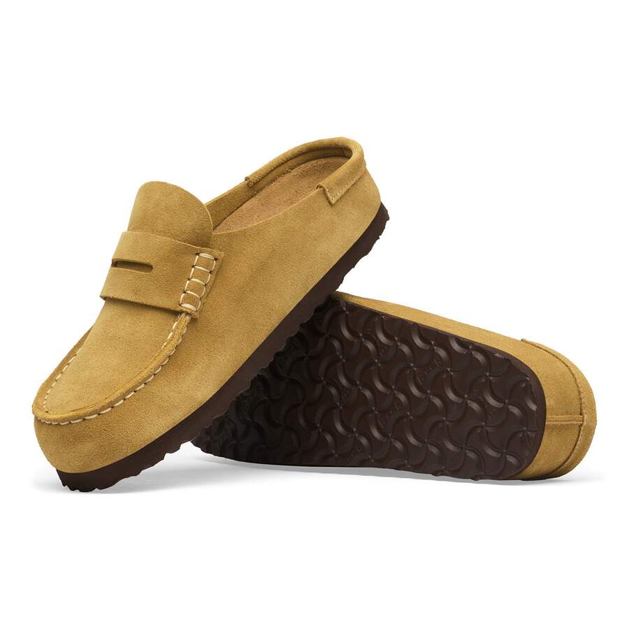 Naples Wrapped Suede Leather - Cork Brown