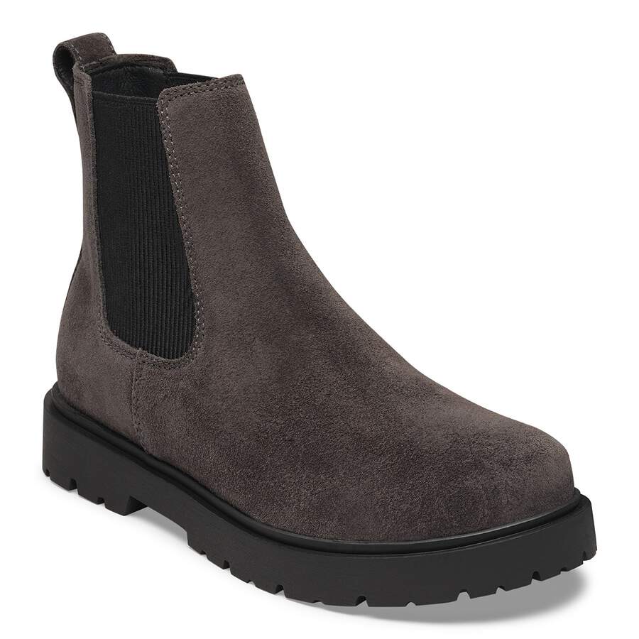 Highwood Slip On Mid Suede Leather - Velvet grey