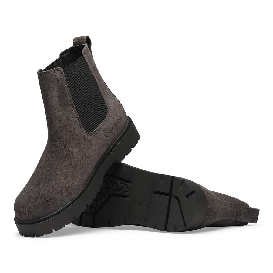 Highwood Slip On Mid Suede Leather - Velvet grey