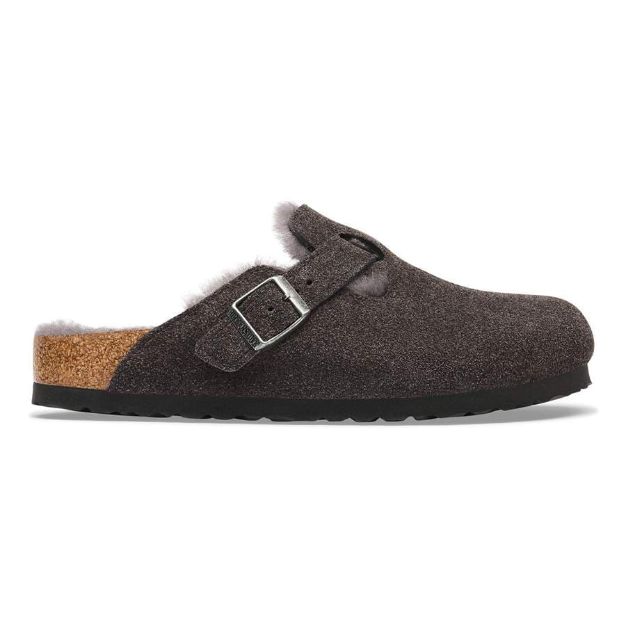 Boston Shearling Suede Leather - Velvet Gray