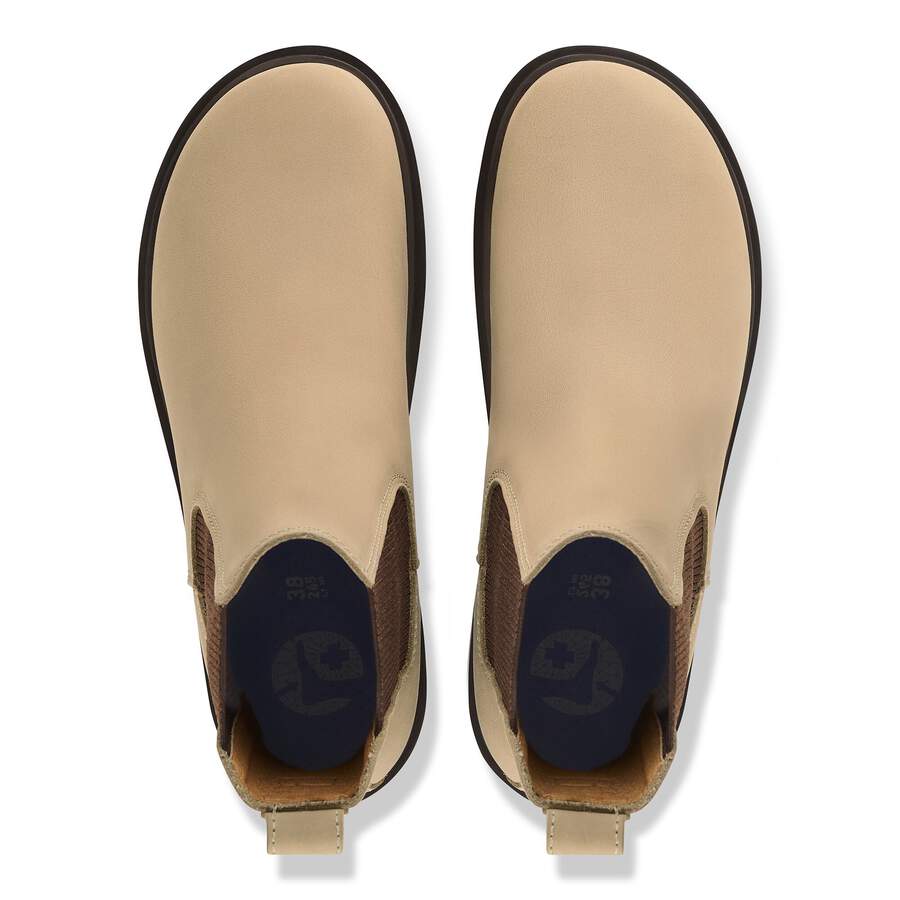 Highwood Slip On Mid Natural Leather Oiled - Tobacco Brown