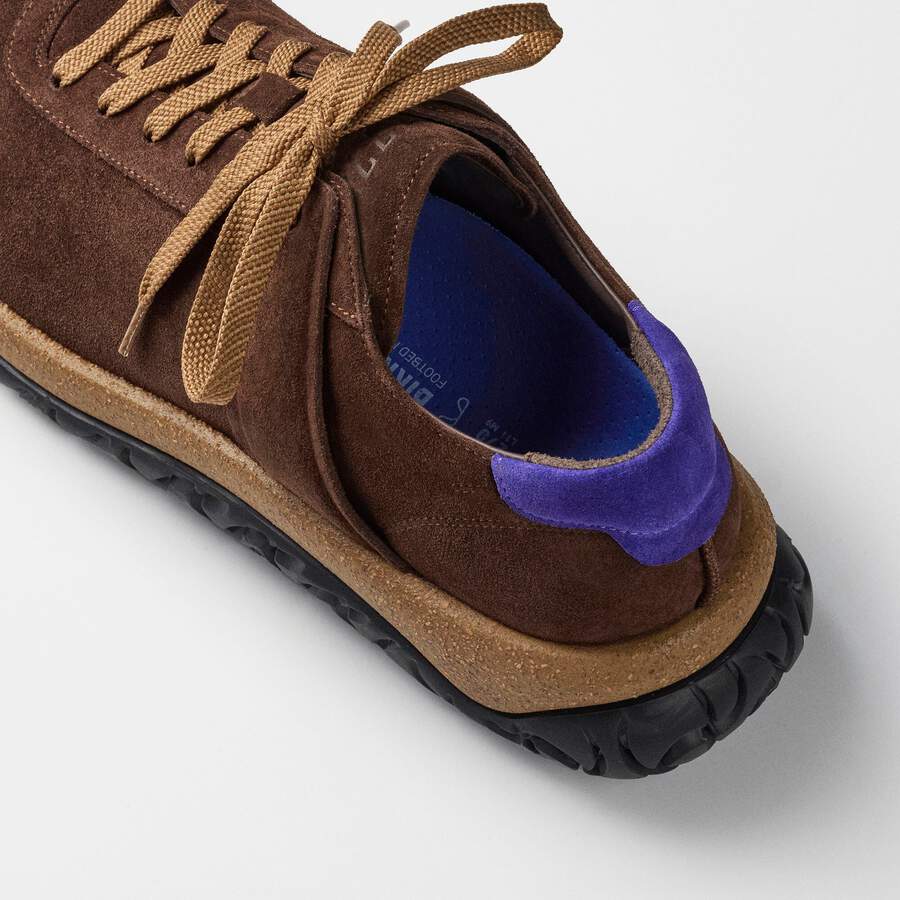 1774 Stroedt Leather Suede Leather - Marone