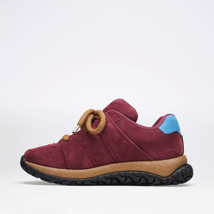 1774 Goerlitz Suede Suede Leather - Bordeaux