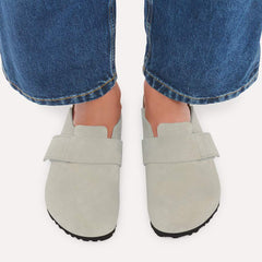 Loma Suede Leather - Oyster