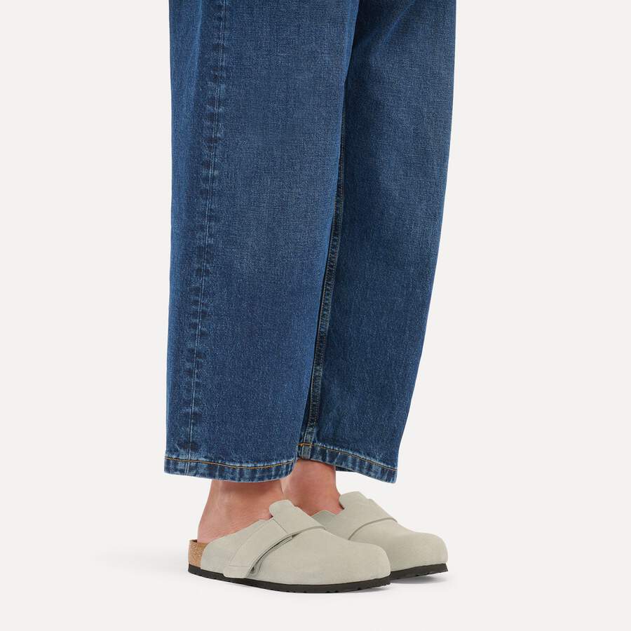 Loma Suede Leather - Oyster
