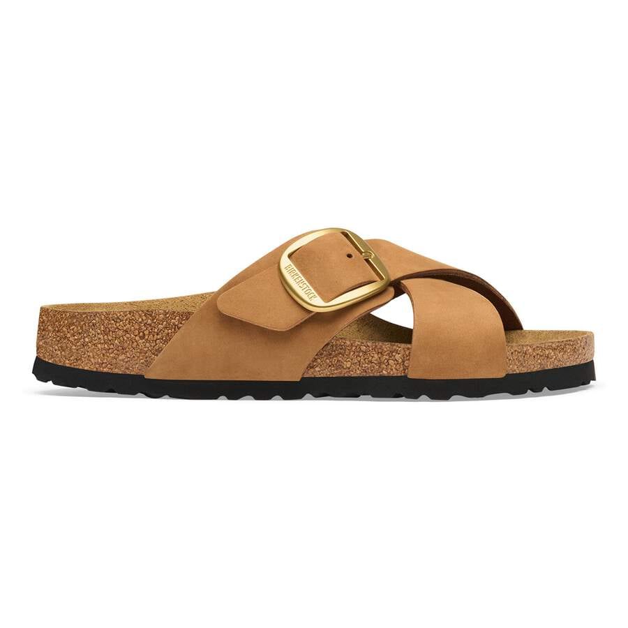 Siena Big Buckle Nubuck Leather - Mink