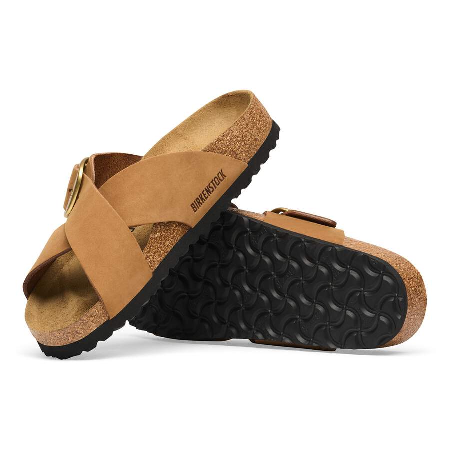 Siena Big Buckle Nubuck Leather - Mink
