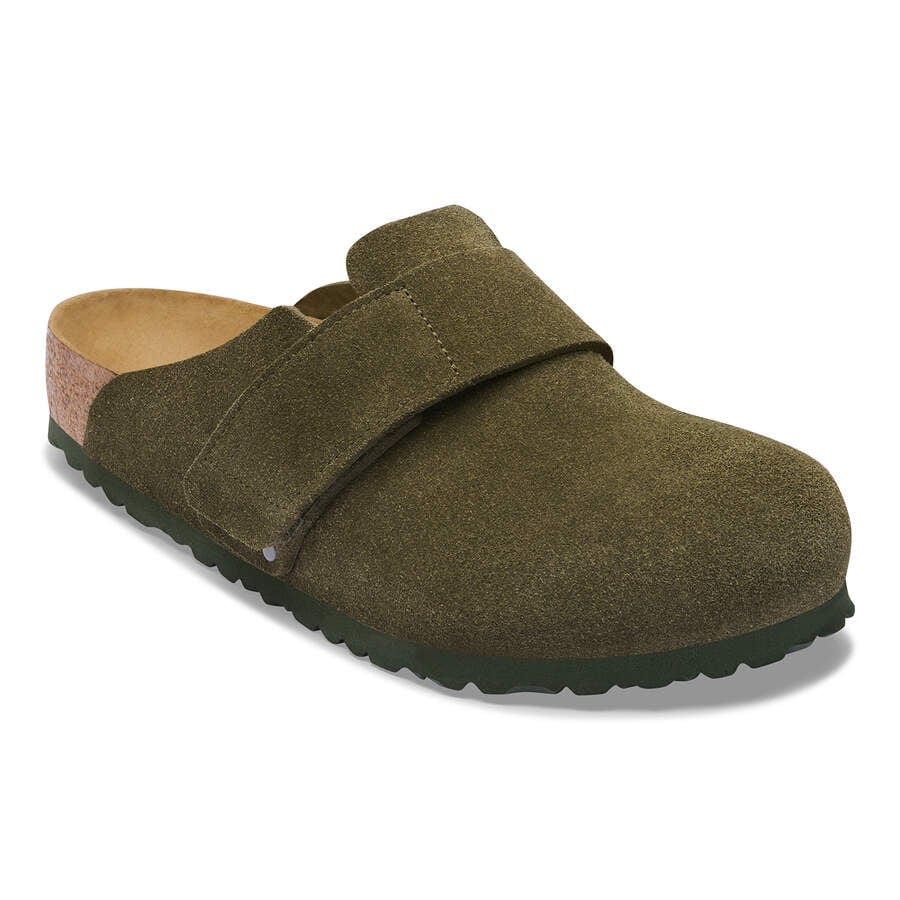 Loma Suede Leather - Thyme