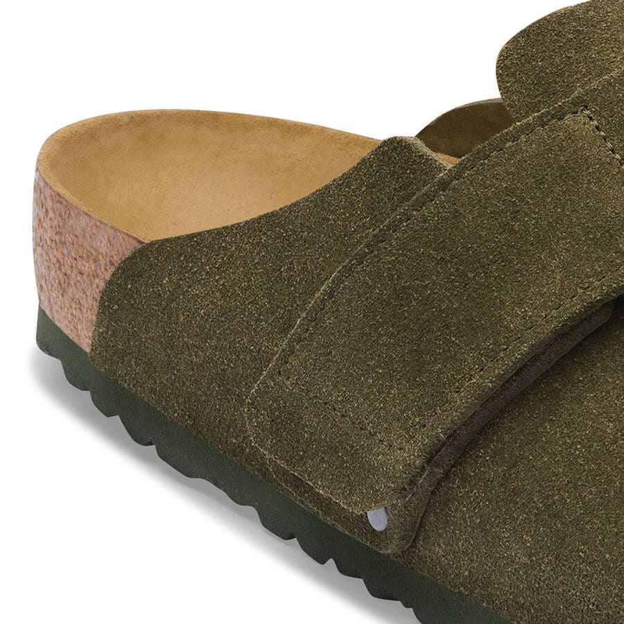 Loma Suede Leather - Thyme