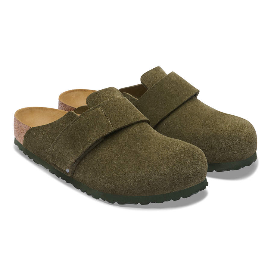 Loma Suede Leather - Thyme