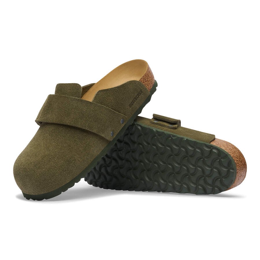 Loma Suede Leather - Thyme